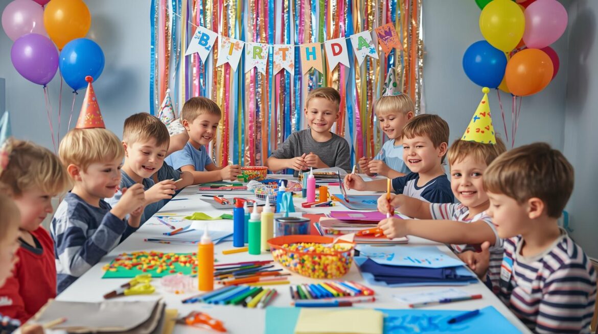birthday crafts for kids