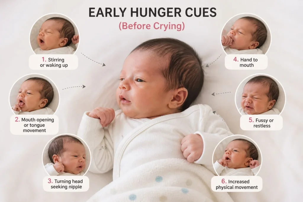 newborn-showing-early-hunger-cues-before-crying